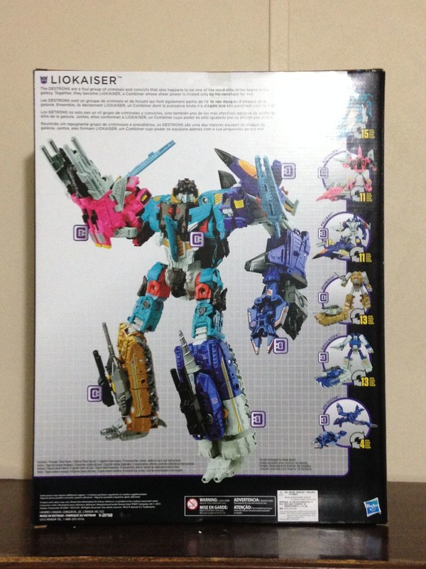 Combiner Wars Liokaiser In Hand Photos Of Exclusive Platinum Boxset 32 (32 of 37)